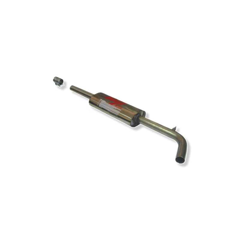 TRAMO INTERMEDIO INOXIDABLE CON SILENCIADOR NO HOMOLOGADO RENAULT MEGANE II 1.6I 16V 3 PUERTAS 02-