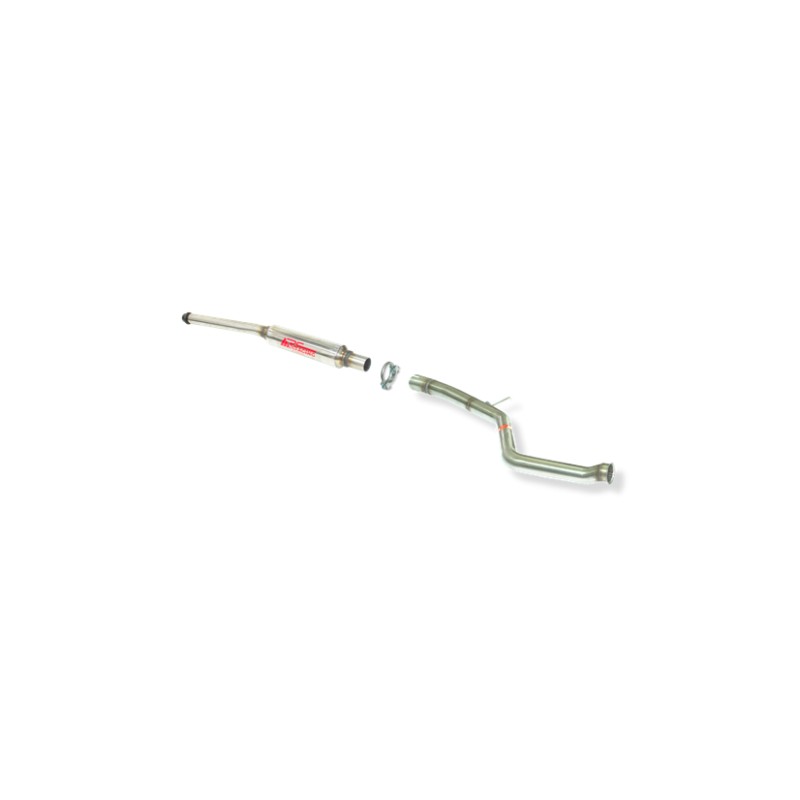 TRAMO INTERMEDIO INOXIDABLE CON SILENCIADOR NO HOMOLOGADO PEUGEOT 206 1.4I 16V XS 11/03-06