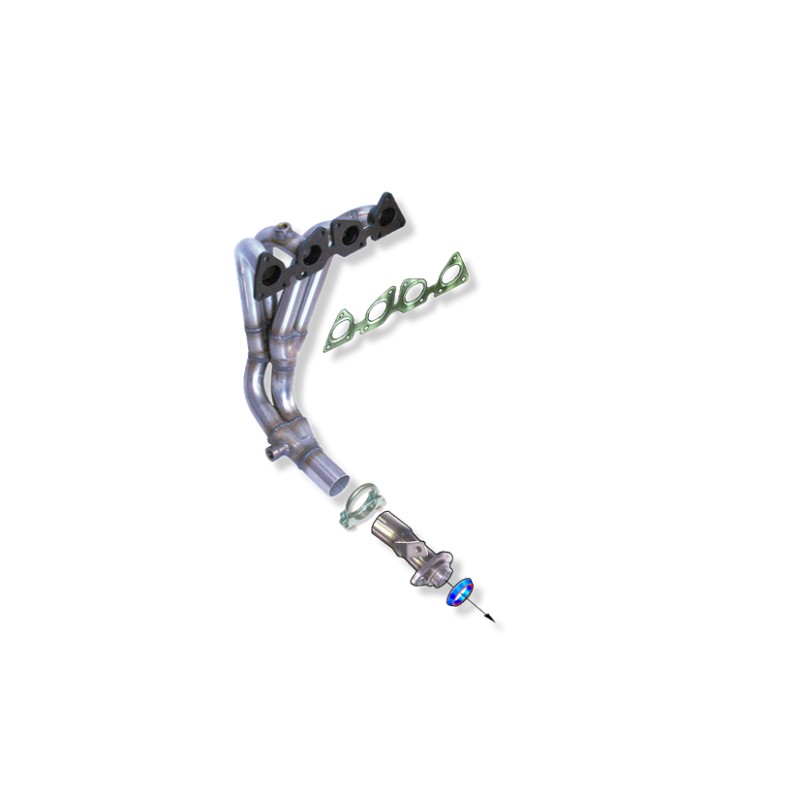 COLECTOR DE ESCAPE DEPORTIVO TUBULAR INOXIDABLE 4-2-1 PEUGEOT 206 1.4I 16V XS 11/03-06