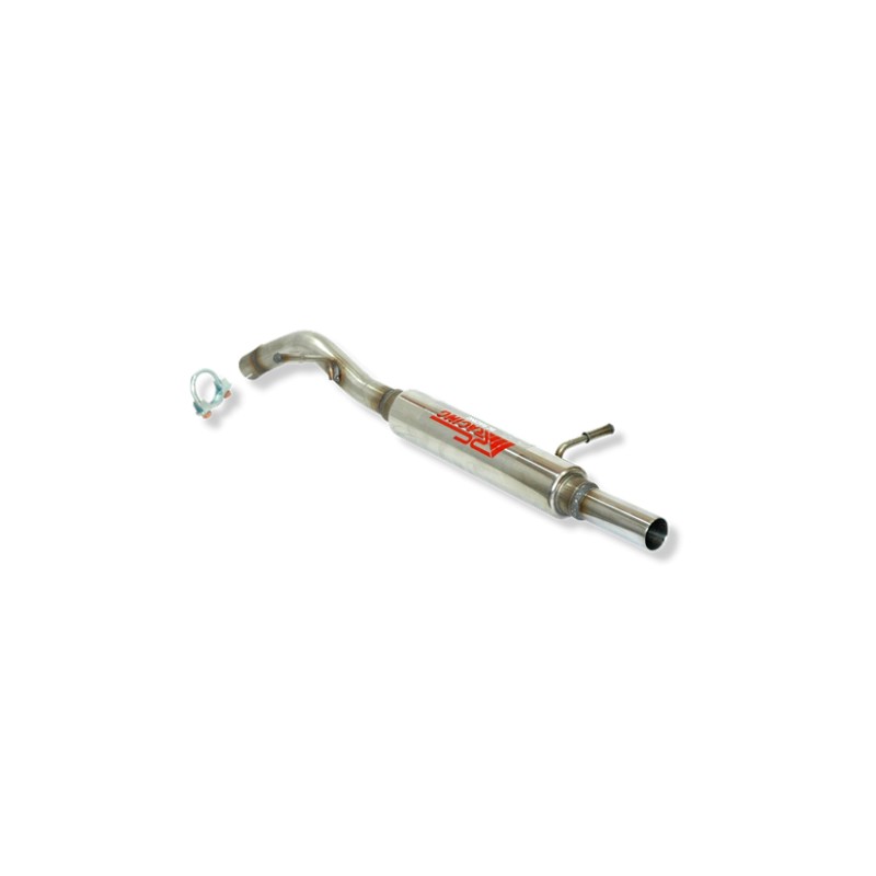 ESCAPE TRASERO INOXIDABLE GRUPO-N USO EXCLUSIVO PARA COMPETICIÓN CITROËN C2 1.4I 8V 03-