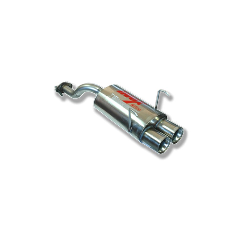 ESCAPE TRASERO INOXIDABLE NO HOMOLOGADO HONDA CIVIC 1.6I 16V VTEC TIPO:EP2 01-
