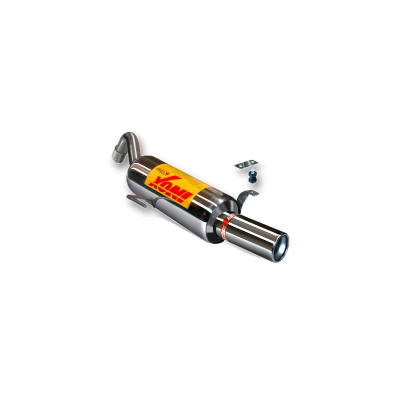 ESCAPE TRASERO INOXIDABLE NO HOMOLOGADO RENAULT CLIO II SPORT 2.0I RS 16V 00-03