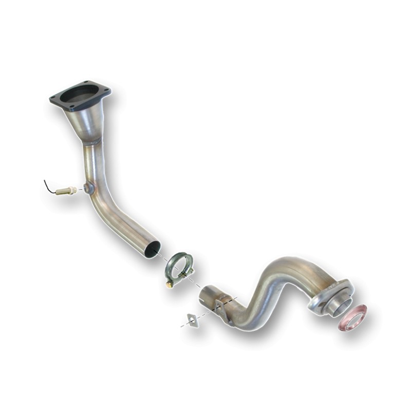 TUBO SUPRESOR DE CATALIZADOR INOXIDABLE USO EXCLUSIVO PARA COMPETICIÓN CITROËN C4 1.6I 16V 5 PUERTAS 04-