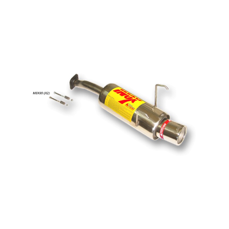 ESCAPE TRASERO INOXIDABLE HONDA CIVIC 1.6I 16V VTI 96-01