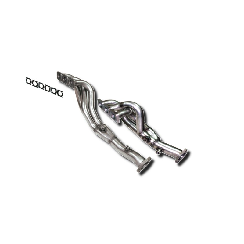 COLECTOR DE ESCAPE DEPORTIVO TUBULAR INOXIDABLE BMW 325I E-46 2.5I / 09/00-12/02
