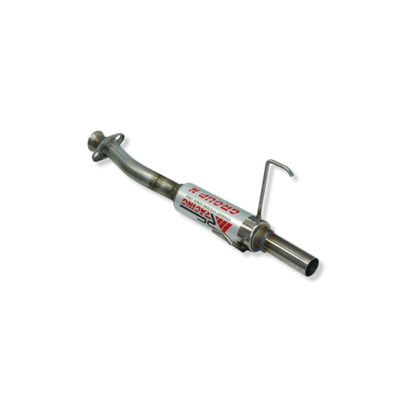 ESCAPE TRASERO INOXIDABLE GRUPO-N USO EXCLUSIVO PARA COMPETICIÓN HONDA CIVIC 1.6I 16V VTI VTEC 91-
