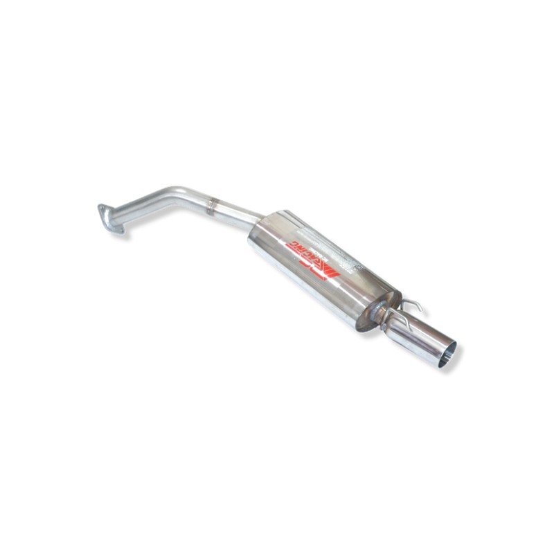 ESCAPE TRASERO INOXIDABLE NO HOMOLOGADO RENAULT SUPER 5 1.4 8V GT TURBO 85-91