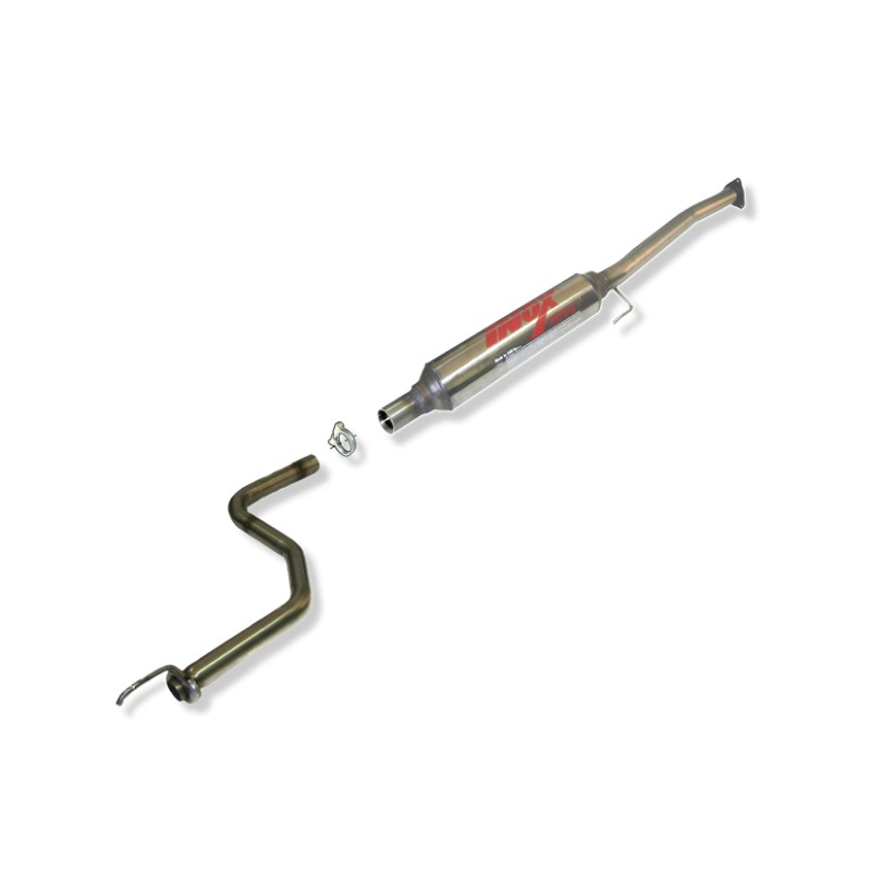 TRAMO INTERMEDIO INOXIDABLE CON SILENCIADOR NO HOMOLOGADO HONDA CIVIC V 1.6i 16V ESI EG5 92-96