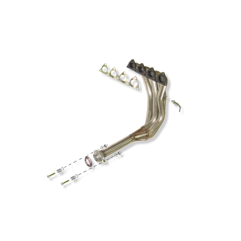 COLECTOR DE ESCAPE DEPORTIVO TUBULAR INOXIDABLE HONDA CIVIC V 1.6i 16V ESI EG5 92-96