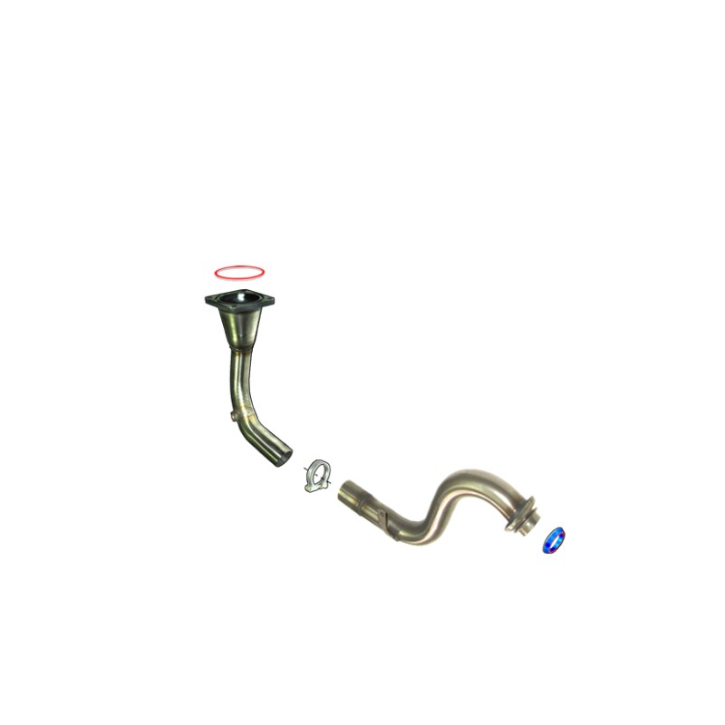 TUBO SUPRESOR DE CATALIZADOR INOXIDABLE USO EXCLUSIVO PARA COMPETICIÓN PEUGEOT 307 CC 1.6I 16V 02-