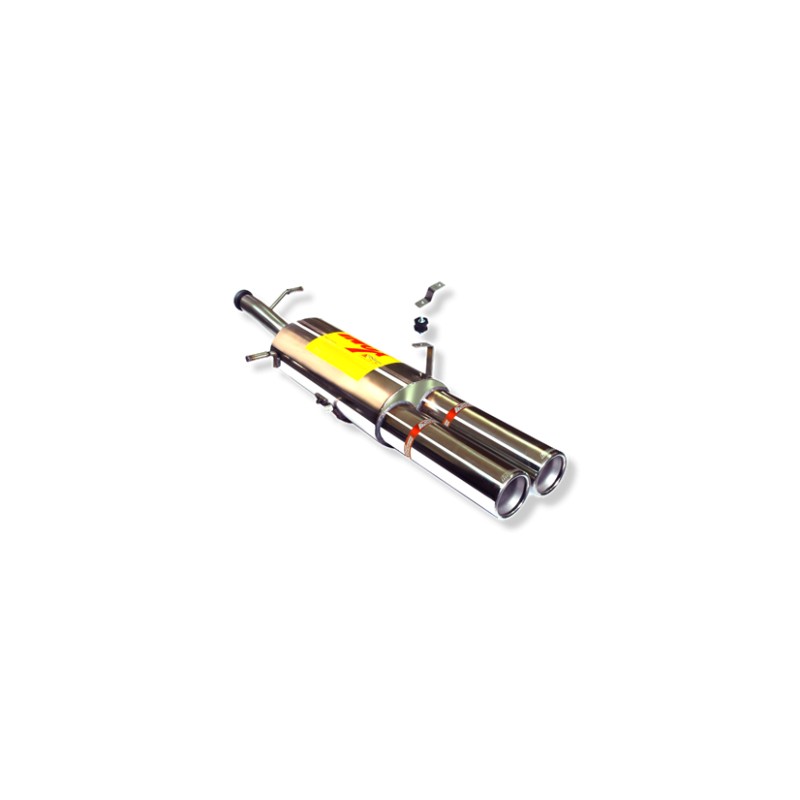 ESCAPE TRASERO INOXIDABLE NO HOMOLOGADO PEUGEOT 307 CC 1.6I 16V 02-