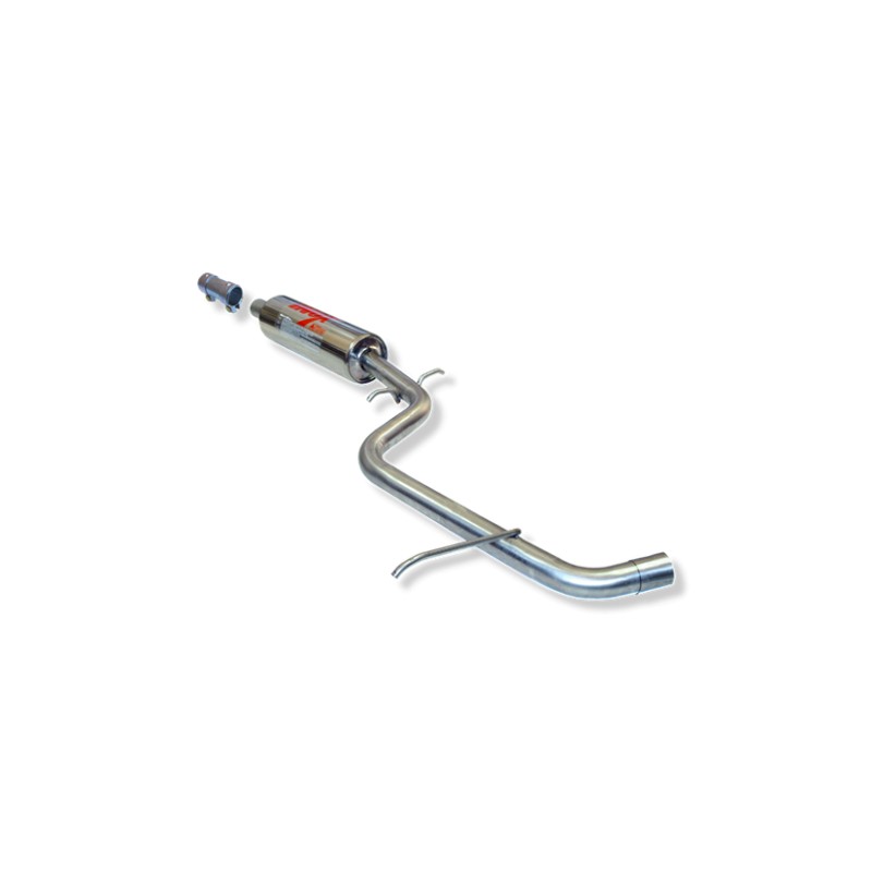 TRAMO INTERMEDIO INOXIDABLE CON SILENCIADOR NO HOMOLOGADO SEAT LEON 2.0 TDI 06-
