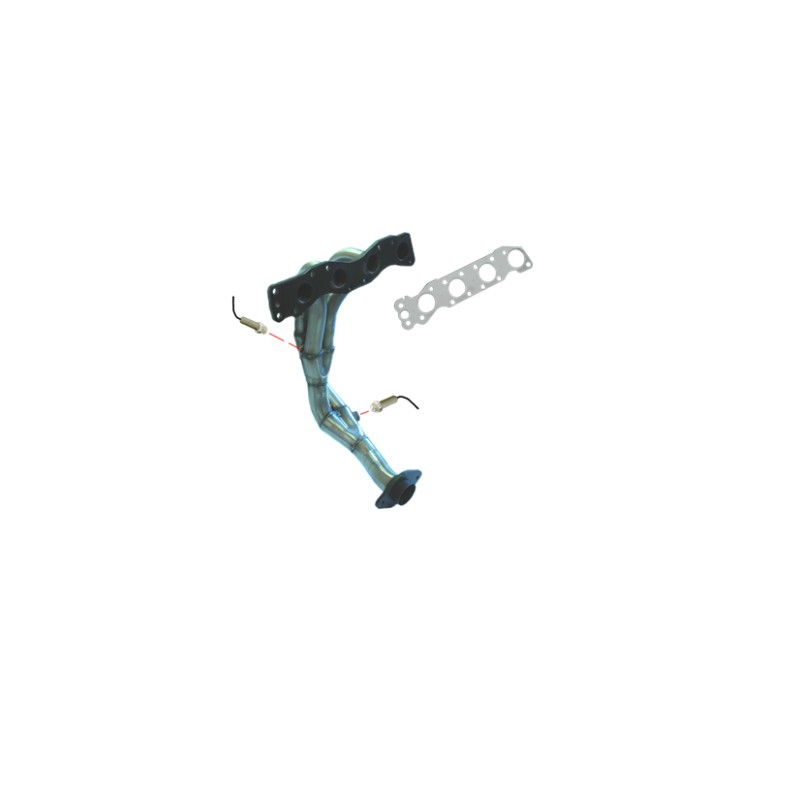 COLECTOR DE ESCAPE DEPORTIVO TUBULAR INOXIDABLE SUZUKI SWIFT 1.6I 16V 06-