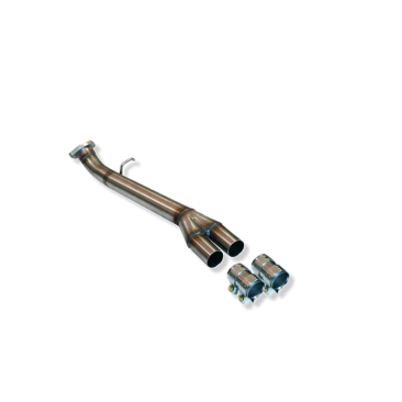 TUBO SUPRESOR DE CATALIZADOR INOXIDABLE USO EXCLUSIVO PARA COMPETICIÓN BMW X5 3.0TD 10/00-08/06