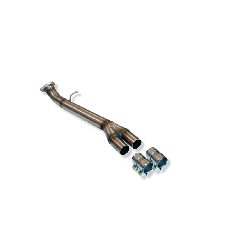 TUBO SUPRESOR DE CATALIZADOR INOXIDABLE USO EXCLUSIVO PARA COMPETICIÓN BMW X5 3.0TD 10/00-08/06
