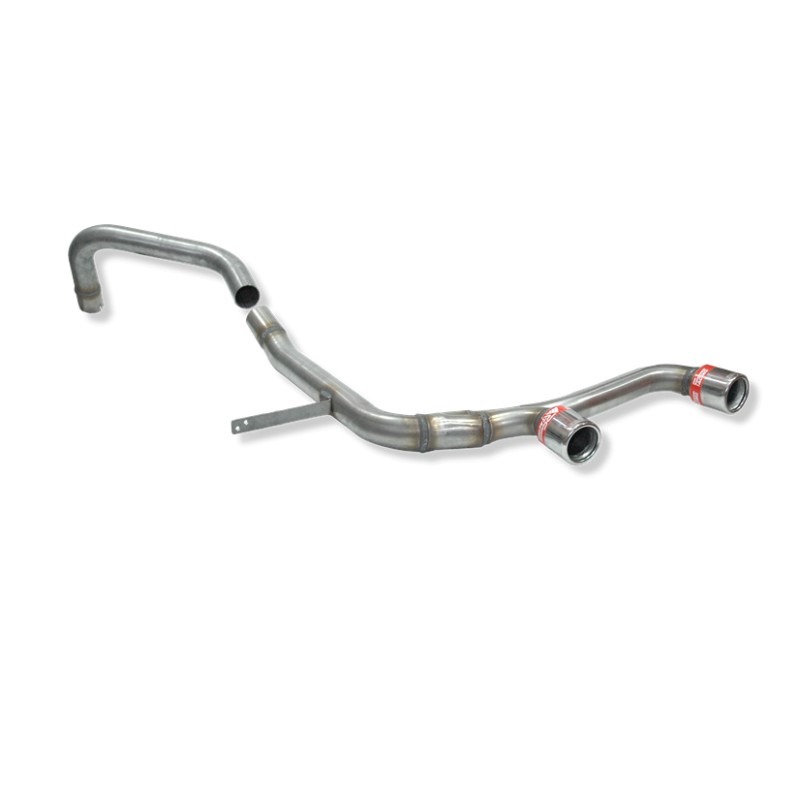 ESCAPE TRASERO INOXIDABLE GRUPO-A USO EXCLUSIVO PARA COMPETICIÓN RENAULT MEGANE II  SPORT 2.0I RS TURBOSPORT 04-09