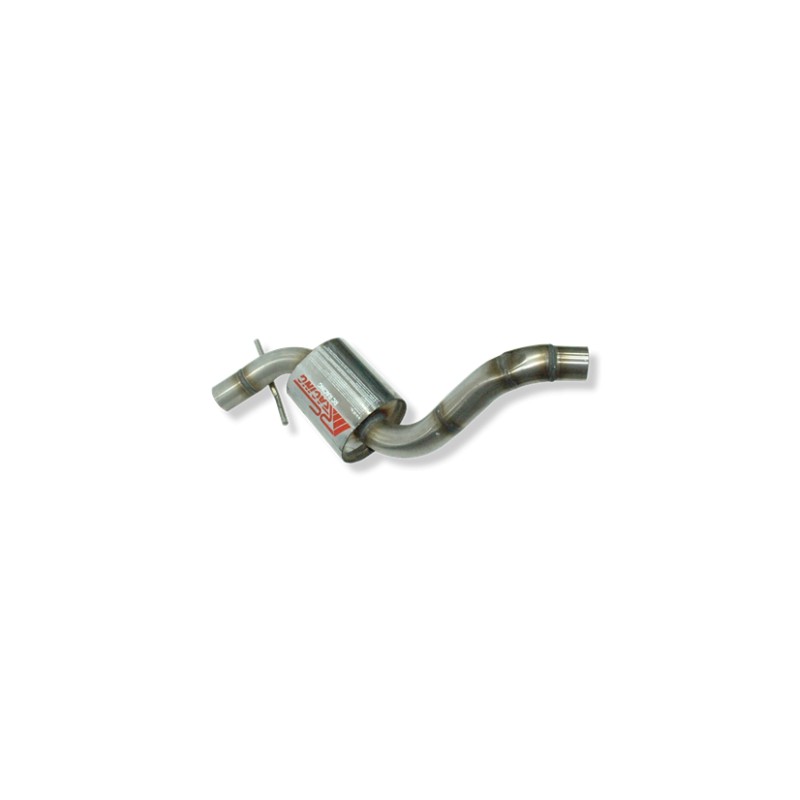 TRAMO INTERMEDIO INOXIDABLE CON SILENCIADOR NO HOMOLOGADO VOLKSWAGEN GOLF III 2.0 GTI 16V 08/93-09/97