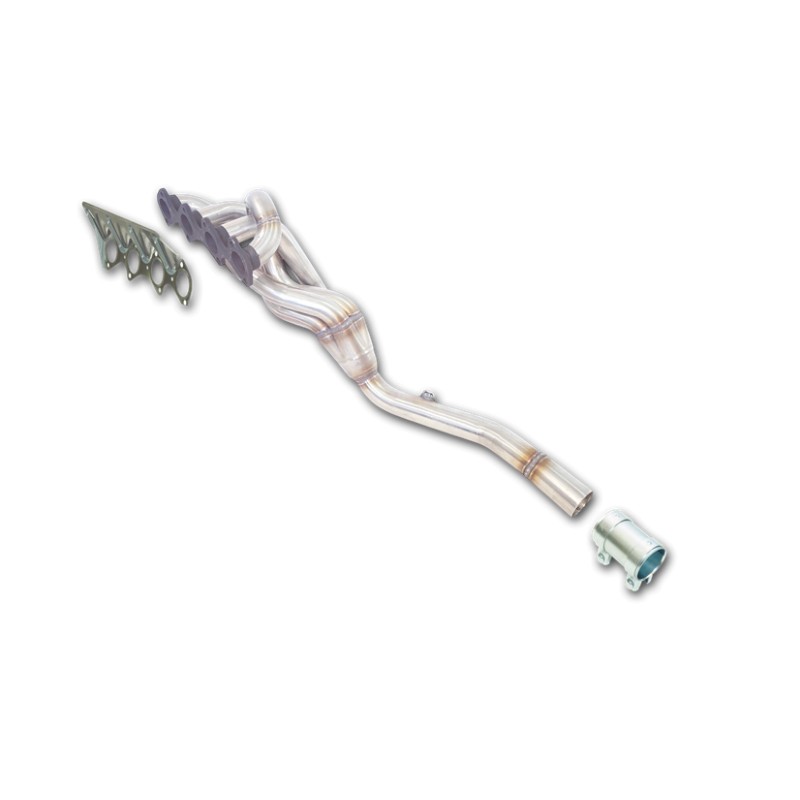 COLECTOR DE ESCAPE DEPORTIVO TUBULAR INOXIDABLE BMW 316I E-46 1.9I 8V 09/98-09/02