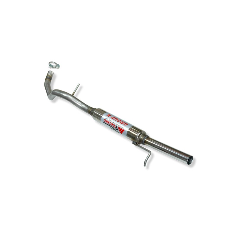 ESCAPE TRASERO INOXIDABLE GRUPO-N USO EXCLUSIVO PARA COMPETICIÓN VOLKSWAGEN BEETLE 1.6I 8V 11/99-