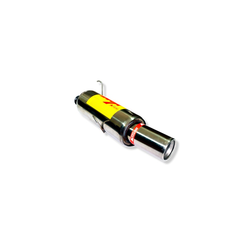 ESCAPE TRASERO INOXIDABLE PEUGEOT 206 CC 1.6i 16V 10/00-03/03