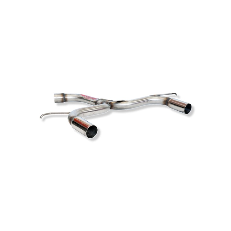ESCAPE TRASERO INOXIDABLE GRUPO-A USO EXCLUSIVO PARA COMPETICIÓN SEAT LEON 2.0 TURBO CUPRA FR 07-