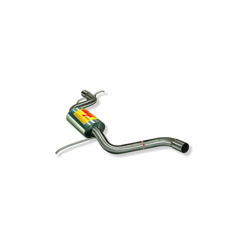TRAMO INTERMEDIO INOXIDABLE CON SILENCIADOR NO HOMOLOGADO VOLKSWAGEN GOLF V 1.4 TURBO 10/03-