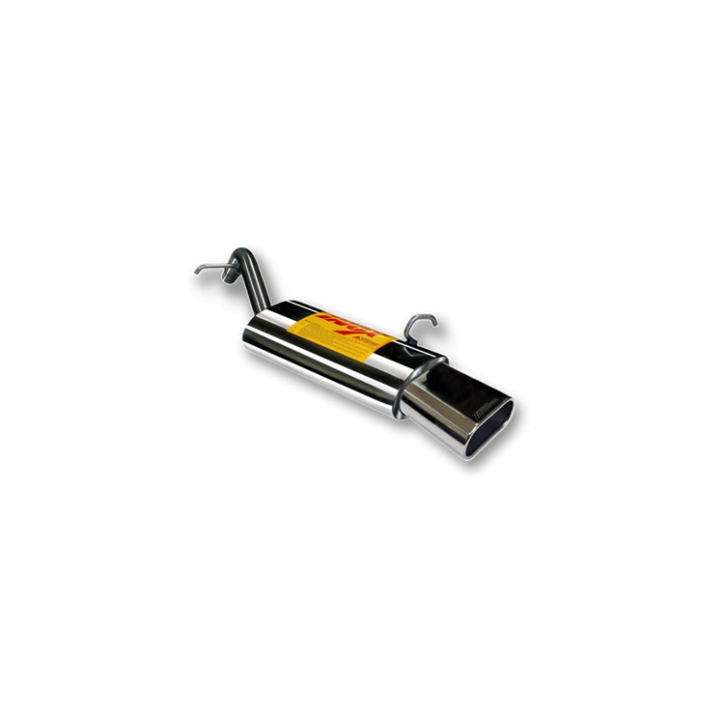 ESCAPE TRASERO INOXIDABLE NO HOMOLOGADO PEUGEOT 207 1.4I 16V 07-