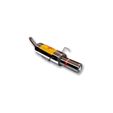 ESCAPE TRASERO INOXIDABLE NO HOMOLOGADO OPEL ASTRA H GTC 1.6I 16V 03/05-