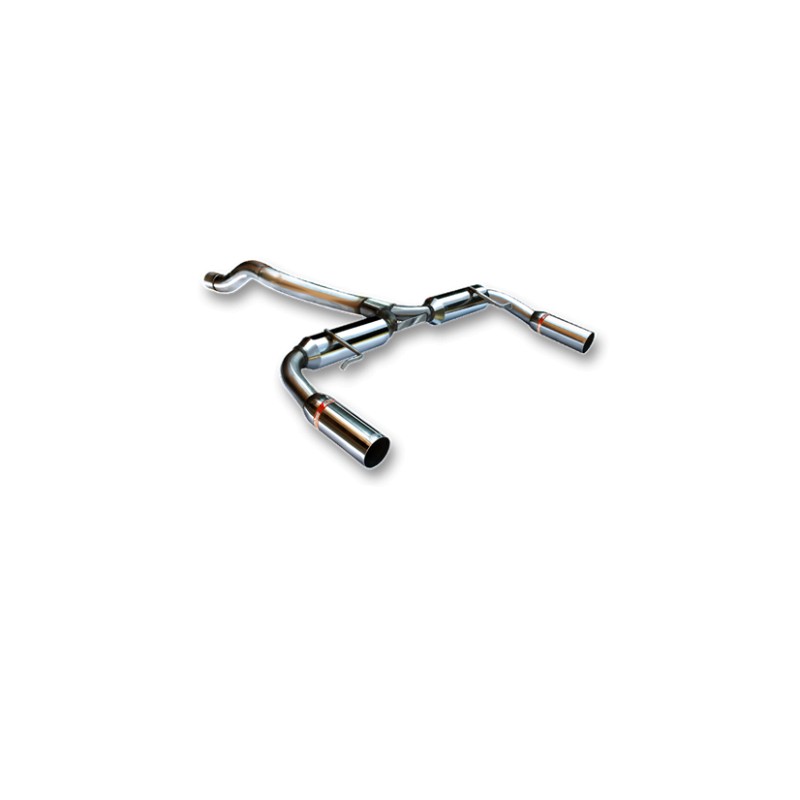 ESCAPE TRASERO INOXIDABLE GRUPO-N USO EXCLUSIVO PARA COMPETICIÓN RENAULT CLIO III SPORT 2.0I RS 16V 06-09