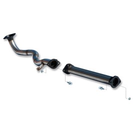 TUBO SUPRESOR DE CATALIZADOR INOXIDABLE USO EXCLUSIVO PARA COMPETICIÓN MITSUBISHI LANCER EVO8 2.0I 16V TURBO 03-04