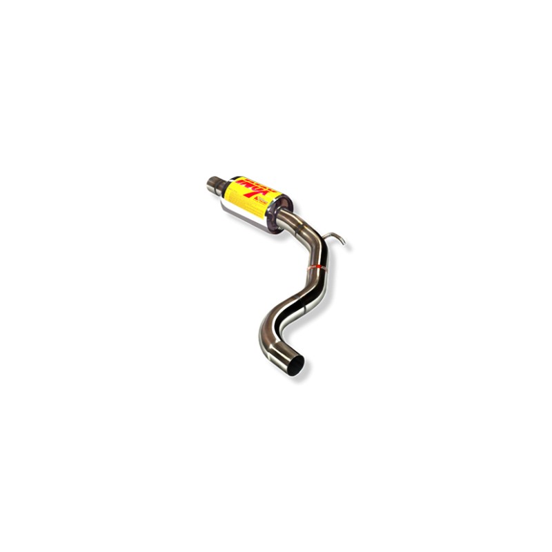 TRAMO INTERMEDIO INOXIDABLE CON SILENCIADOR NO HOMOLOGADO OPEL CORSA D OPC 1.6I TURBO 16V 07-09