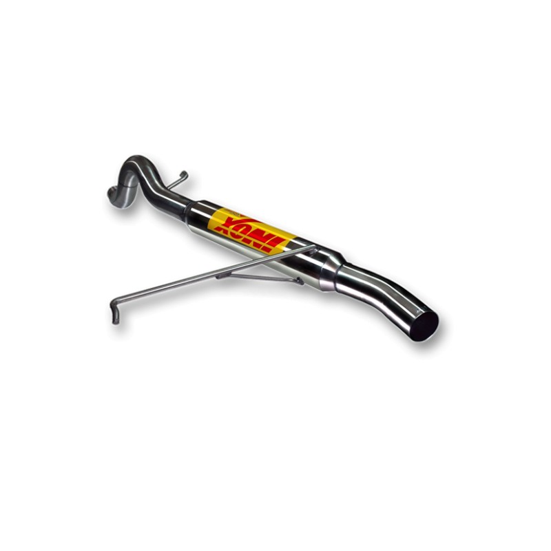 ESCAPE TRASERO INOXIDABLE GRUPO-N USO EXCLUSIVO PARA COMPETICIÓN OPEL CORSA D OPC 1.6I TURBO 16V 07-09
