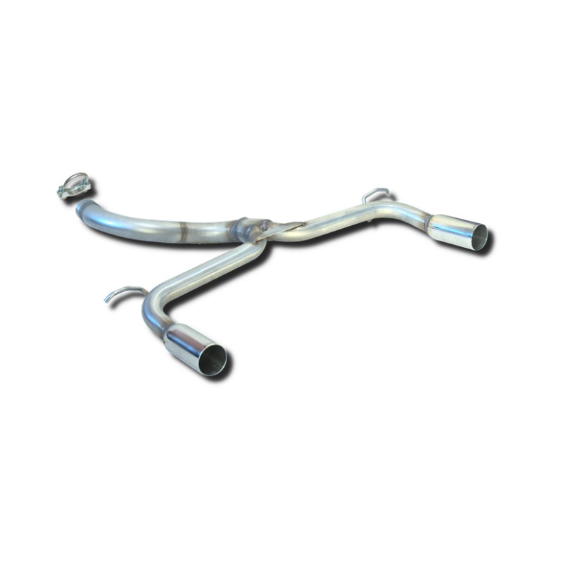 ESCAPE TRASERO INOXIDABLE GRUPO-A USO EXCLUSIVO PARA COMPETICIÓN FORD FOCUS II ST 2.5I TURBO 05-