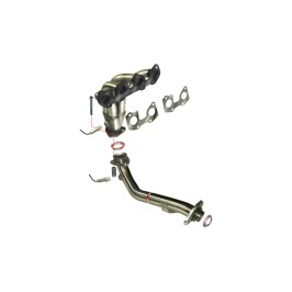 COLECTOR DE ESCAPE DEPORTIVO TUBULAR INOXIDABLE CITROËN C3 1.4I 8V 05/03-