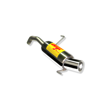 ESCAPE TRASERO INOXIDABLE NO HOMOLOGADO ALFA ROMEO 147 1.9 JTD 05-08