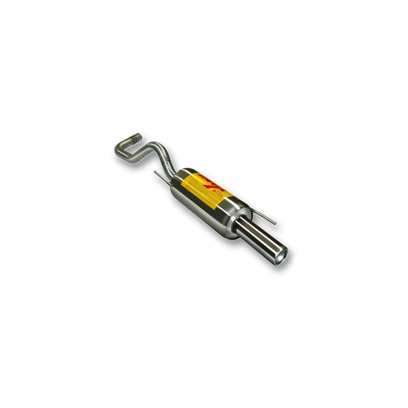 ESCAPE TRASERO INOXIDABLE NO HOMOLOGADO VOLKSWAGEN POLO 1.6i 16V GTI 10/99-01