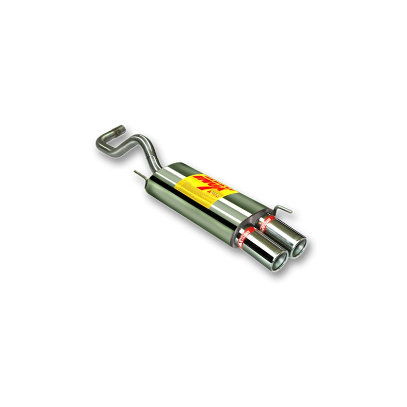 ESCAPE TRASERO INOXIDABLE NO HOMOLOGADO VOLKSWAGEN POLO 1.6i 16V GTI 10/99-01