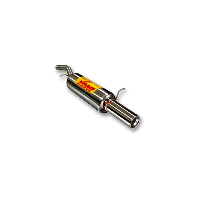 ESCAPE TRASERO INOXIDABLE NO HOMOLOGADO FORD FIESTA 1.6 TDCI 11/04-11/05