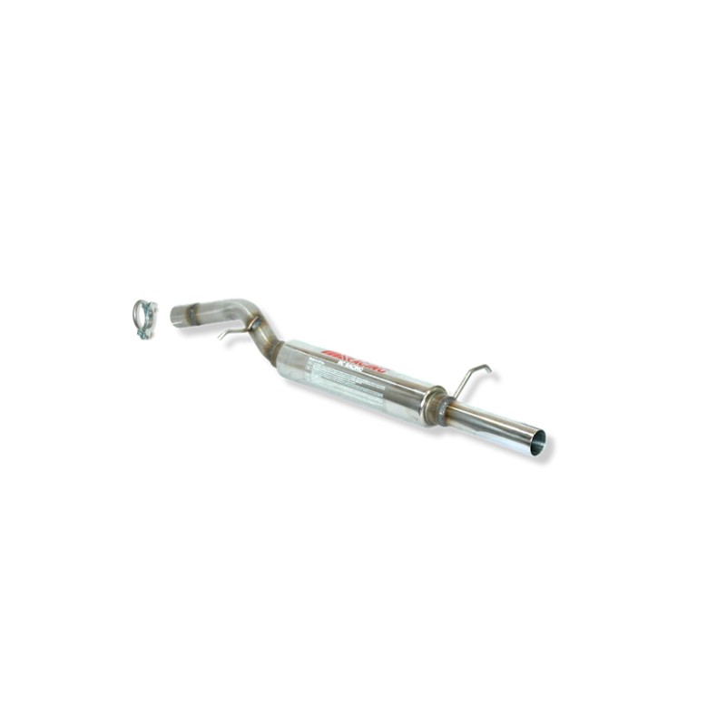 ESCAPE TRASERO INOXIDABLE GRUPO-N USO EXCLUSIVO PARA COMPETICIÓN FORD FIESTA 1.6 TDCI 11/04-11/05