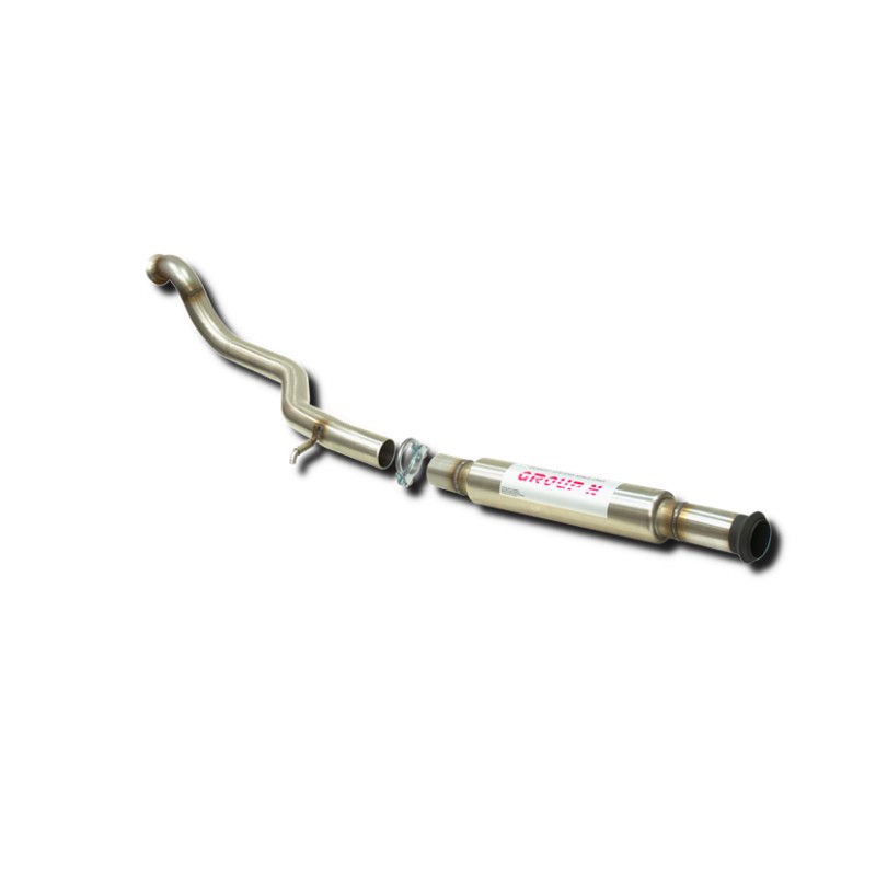 TRAMO INTERMEDIO INOXIDABLE CON SILENCIADOR NO HOMOLOGADO PEUGEOT 206 RC 2.0I 16V 03-