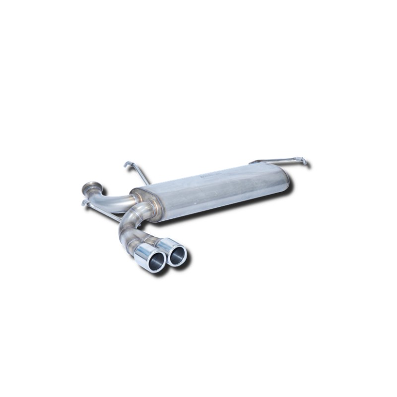 ESCAPE TRASERO INOXIDABLE NO HOMOLOGADO PEUGEOT 206 RC 2.0I 16V 03-