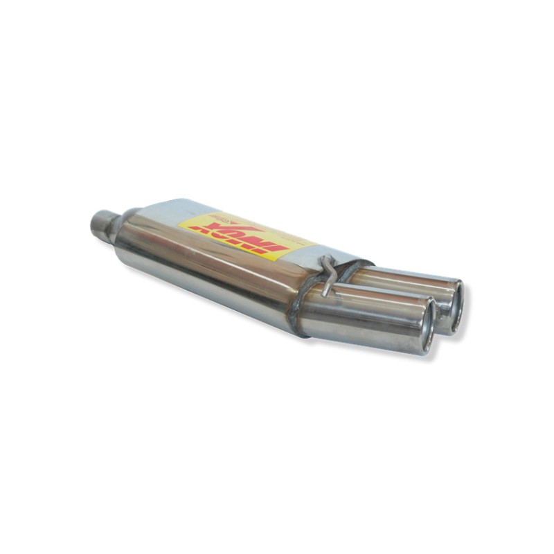 ESCAPE TRASERO INOXIDABLE NO HOMOLOGADO BMW 320D E-92 07-