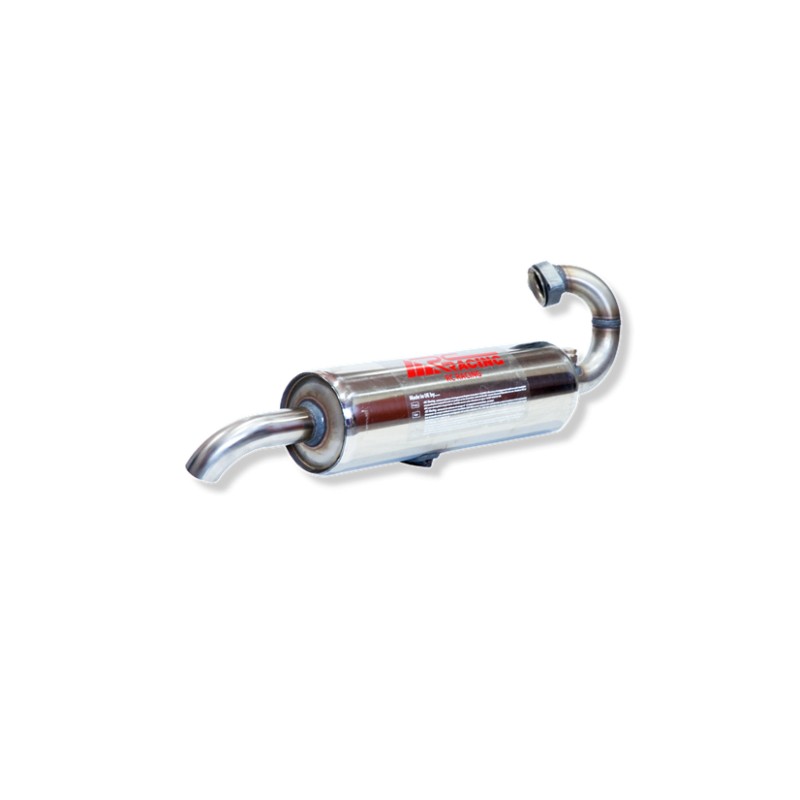 ESCAPE TRASERO INOXIDABLE NO HOMOLOGADO SMART 452 04/03-11/05