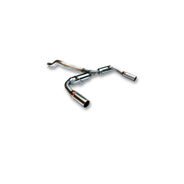 ESCAPE TRASERO INOXIDABLE GRUPO-N USO EXCLUSIVO PARA COMPETICIÓN RENAULT CLIO III SPORT 2.0I RS 16V 10-