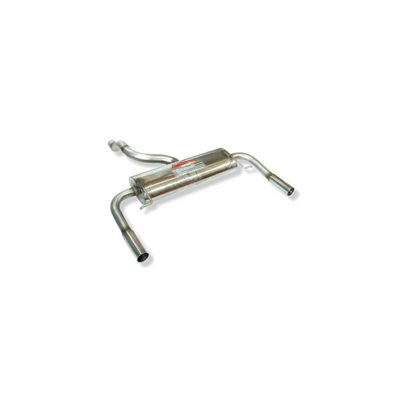 ESCAPE TRASERO INOXIDABLE NO HOMOLOGADO RENAULT CLIO III SPORT 2.0I RS 16V 10-