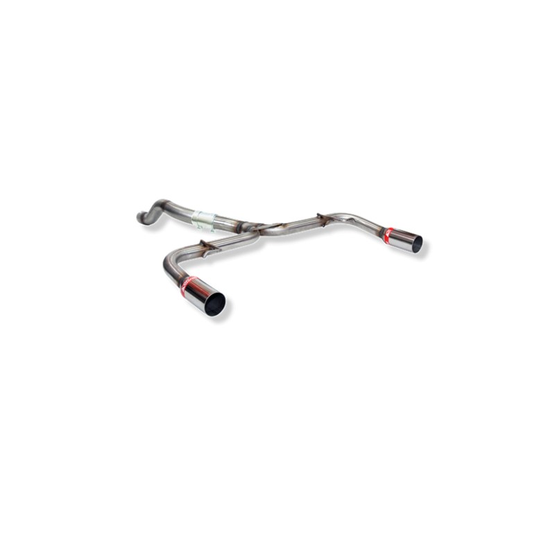 ESCAPE TRASERO INOXIDABLE GRUPO-A USO EXCLUSIVO PARA COMPETICIÓN RENAULT CLIO III GORDINI RS 2.0I 10-