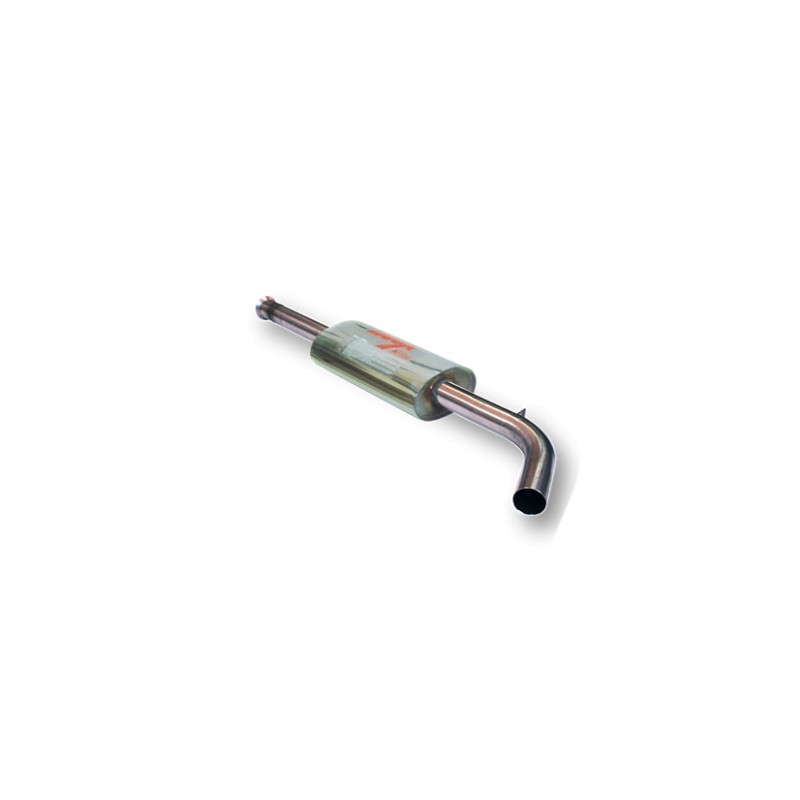 TRAMO INTERMEDIO INOXIDABLE CON SILENCIADOR NO HOMOLOGADO RENAULT MEGANE II F1 TEAM R26 07-09