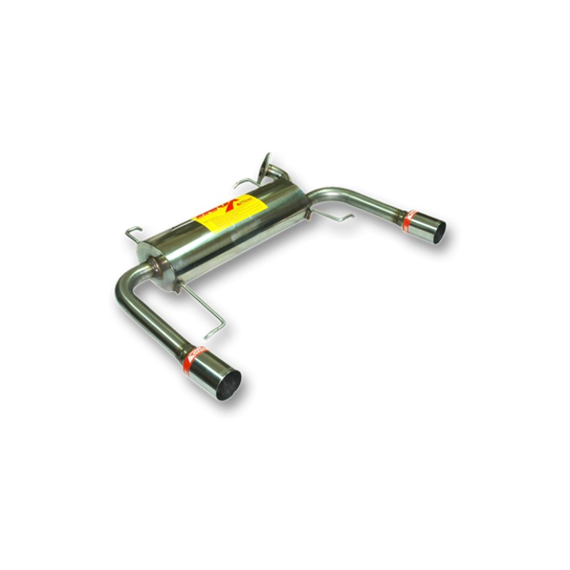 ESCAPE TRASERO INOXIDABLE NO HOMOLOGADO SUZUKI SWIFT 1.6i 16V 12-