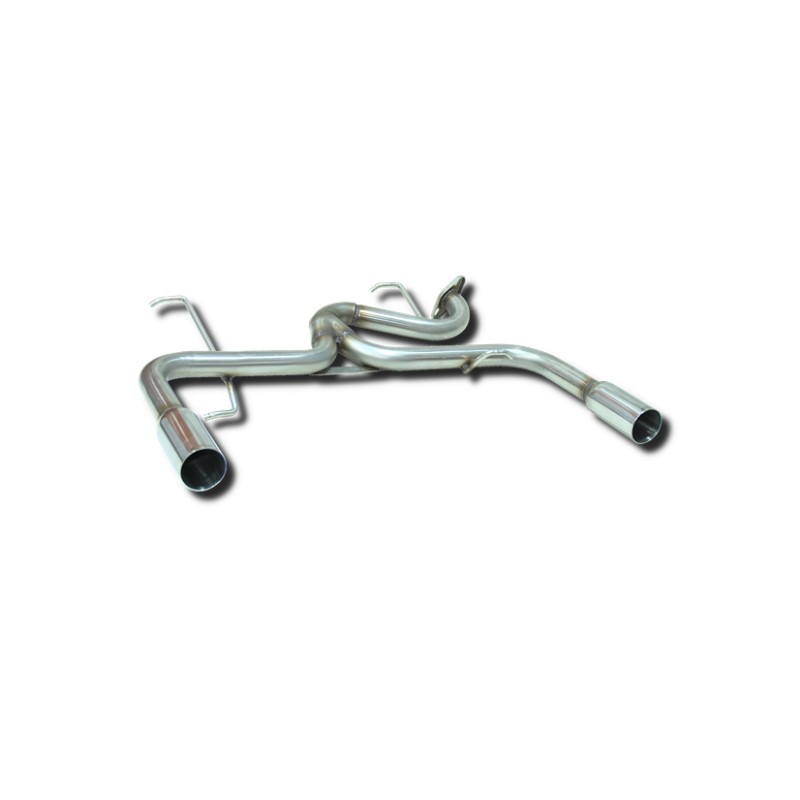 ESCAPE TRASERO INOXIDABLE GRUPO-A USO EXCLUSIVO PARA COMPETICIÓN SUZUKI SWIFT 1.6i 16V 12-