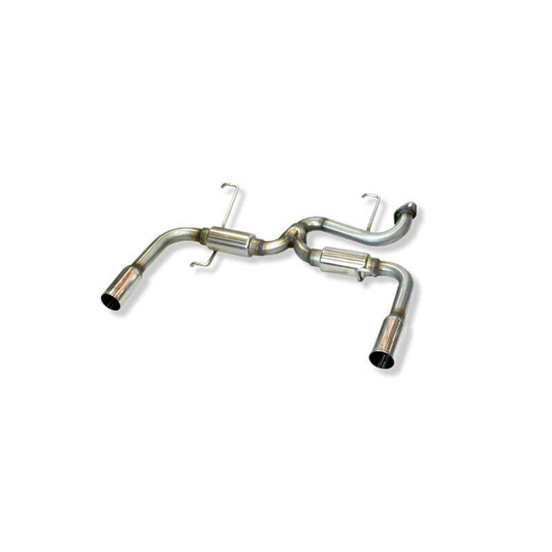 ESCAPE TRASERO INOXIDABLE GRUPO-N USO EXCLUSIVO PARA COMPETICIÓN SUZUKI SWIFT 1.6i 16V 12-